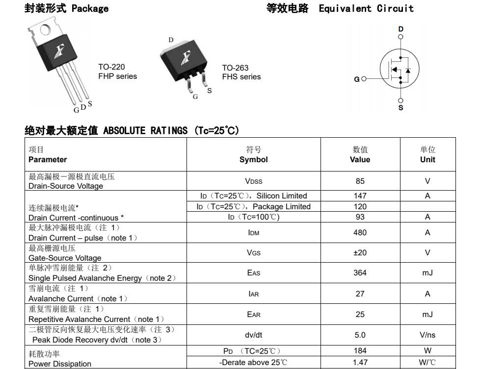SVG095R0NT替代mos管 SVG095R0NT替代mos管